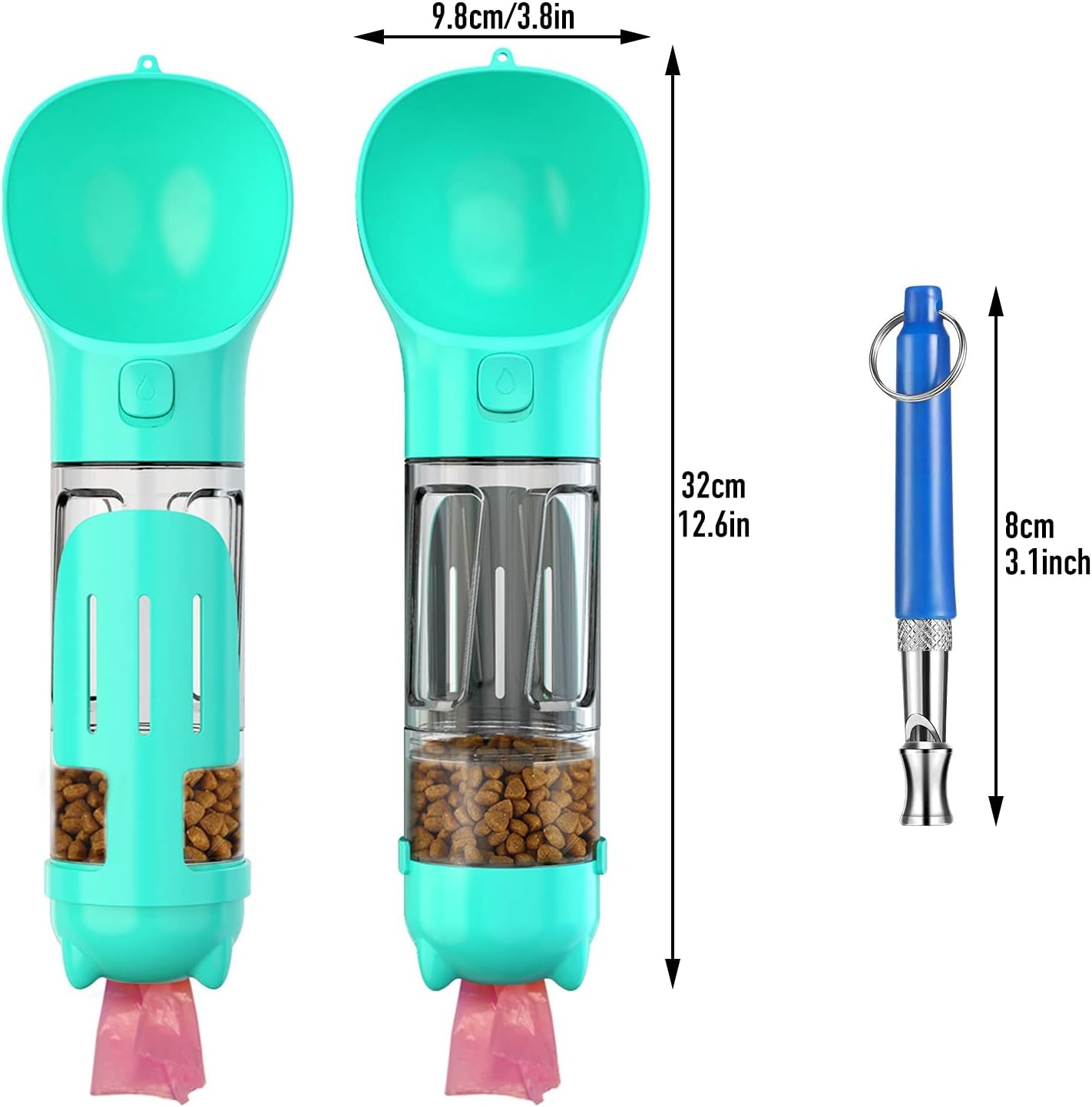 4 in 1 Dog Essentials Bottle