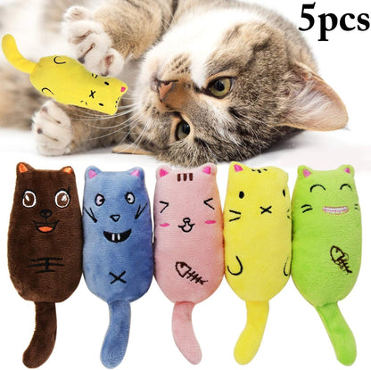 5Pcs Bite Resistant Catnip Toy