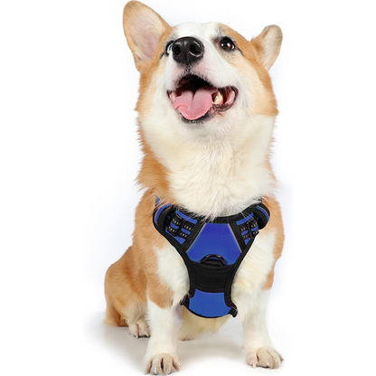 Zero-Pull Adjustable Dog Harness