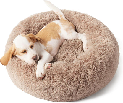 Anti-Slip Round Fluffy Pet Bed