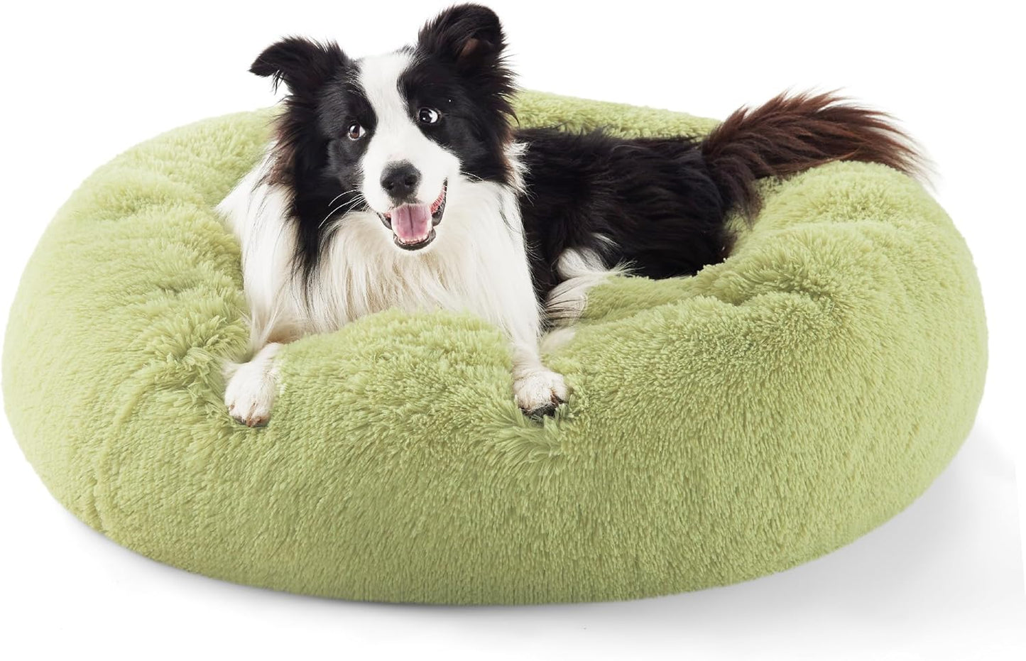 Anti-Slip Round Fluffy Pet Bed