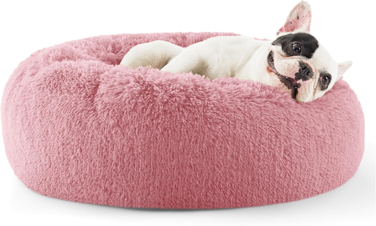 Anti-Slip Round Fluffy Pet Bed