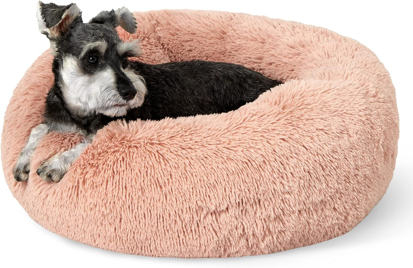 Anti-Slip Round Fluffy Pet Bed