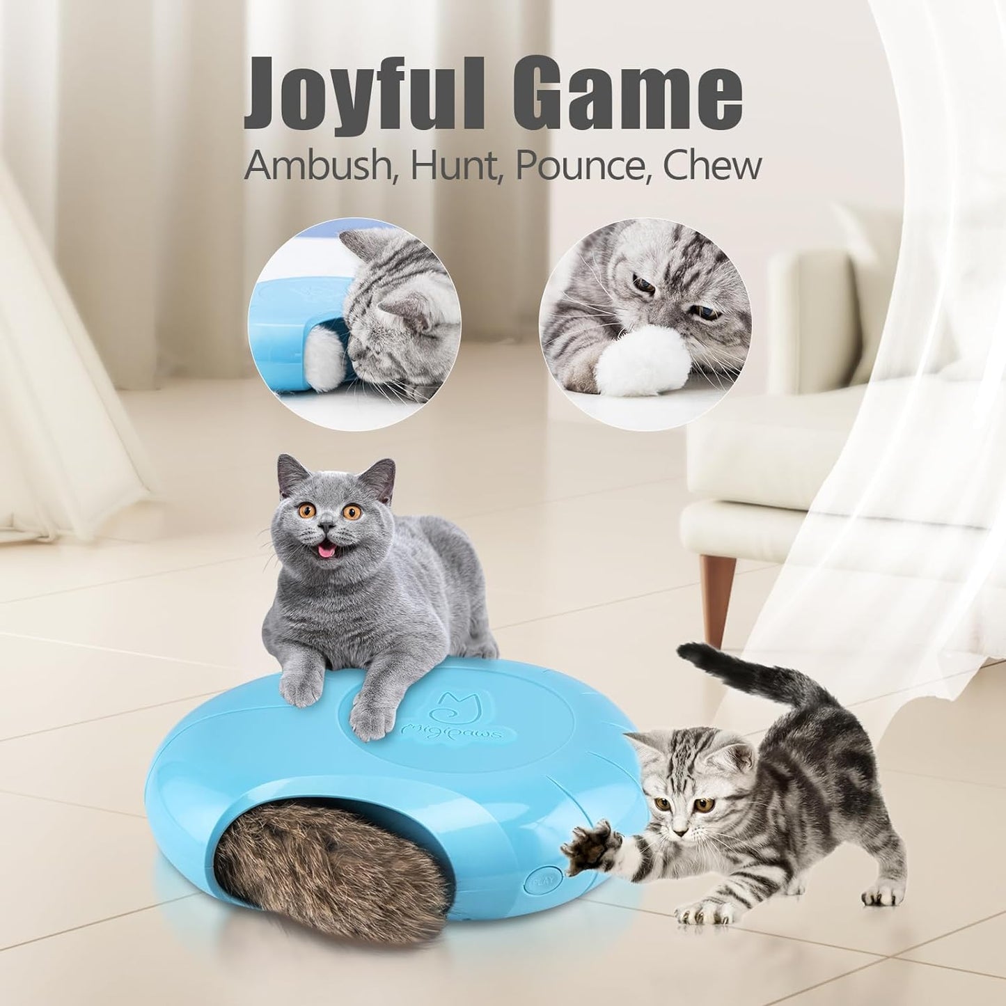 Automatic & Interactive Cat Toy