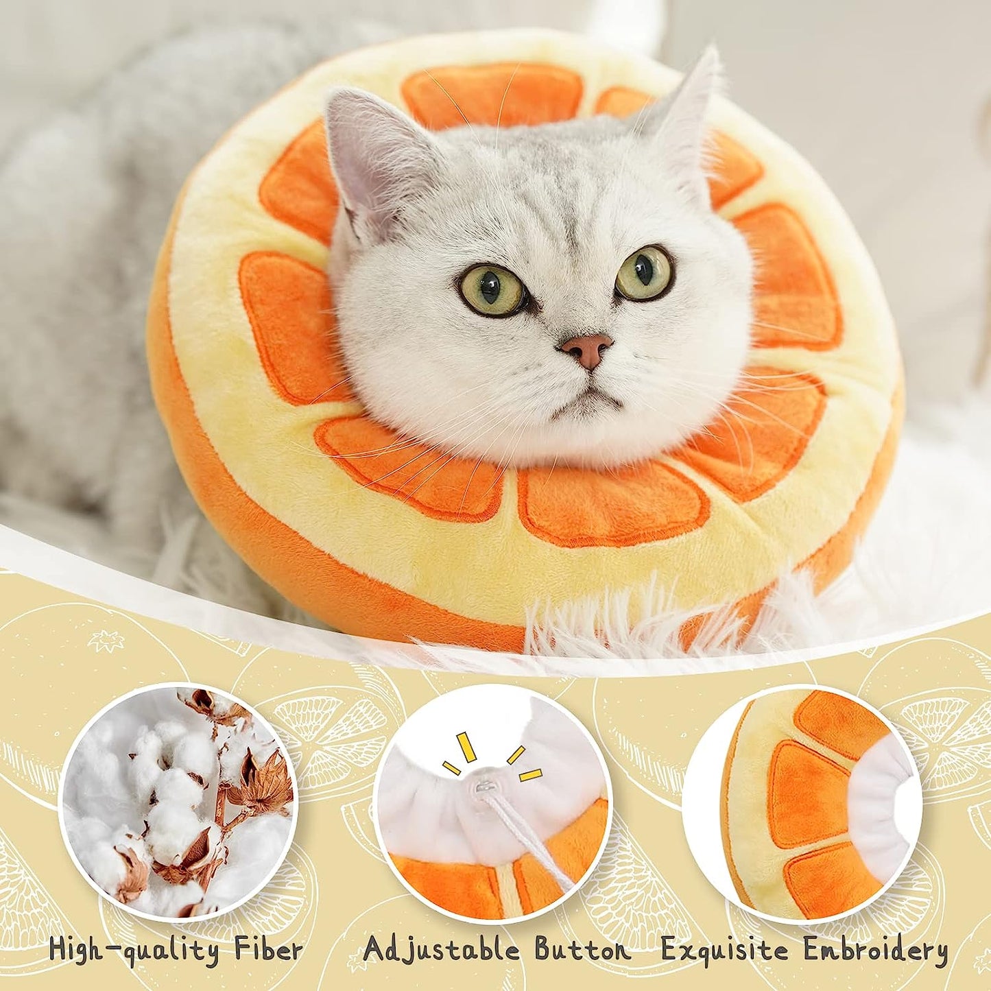 Cute Cat Recovery Collar