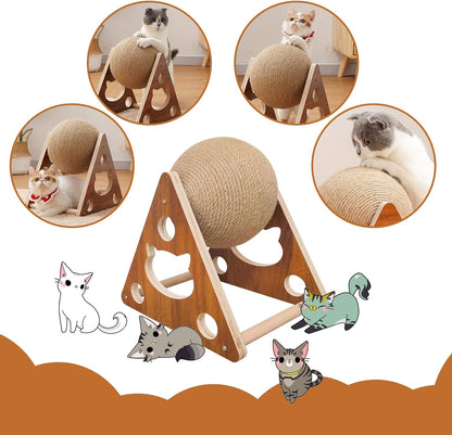 Cat Scratcher Ball Toy