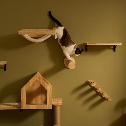 Cat Wall Steps for Drywall