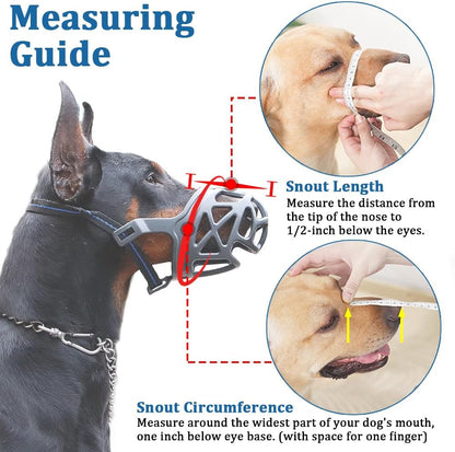 Dog Breathable Muzzle