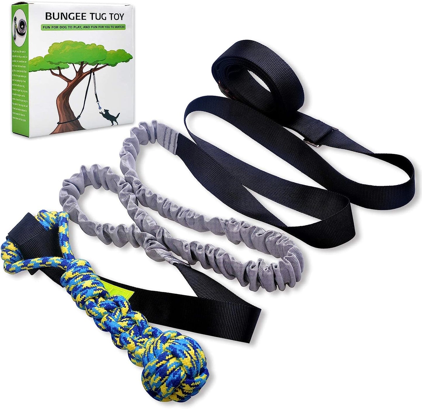 Dog Outdoor Bungee Tug Toy