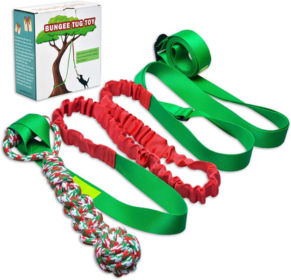 Dog Outdoor Bungee Tug Toy