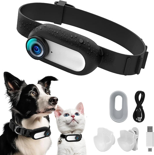 HD 1080P Pet Tracker Collar