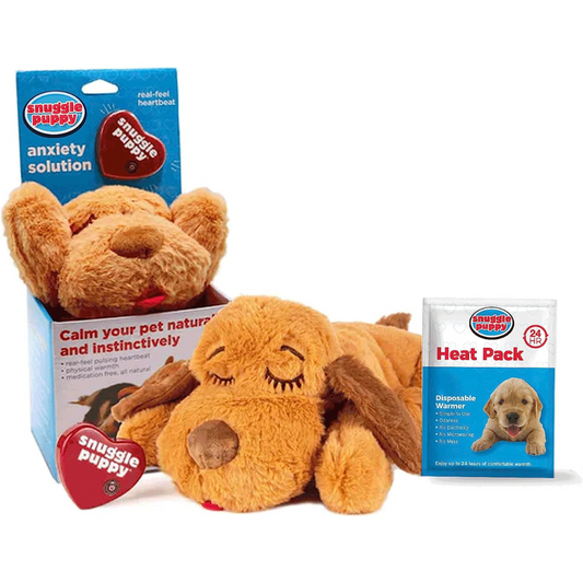 Snuggle Puppy Heartbeat Toy