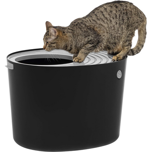 Stylish Round Top Litter Box