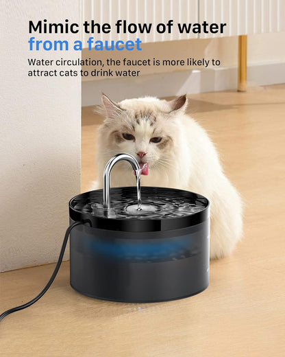 Triple Filtration Pet Water Fountain