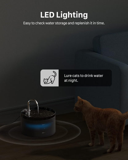 Triple Filtration Pet Water Fountain