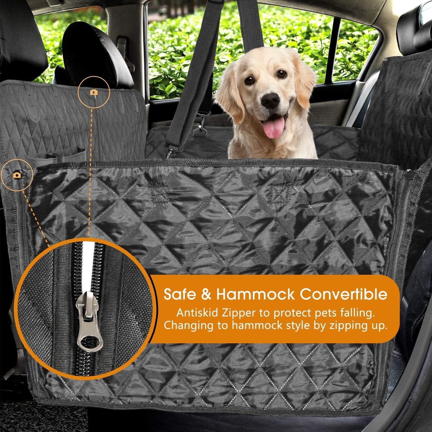 Waterproof Pet Carseat Cover