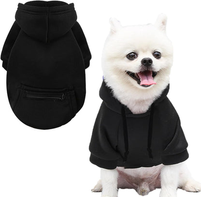 Winter Dog Hoodie Sweatshirts