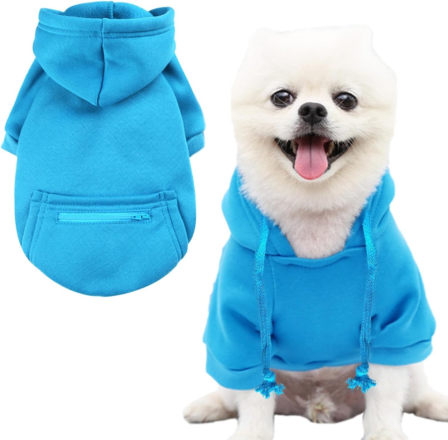 Winter Dog Hoodie Sweatshirts