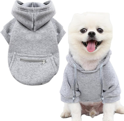 Winter Dog Hoodie Sweatshirts