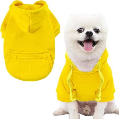 Winter Dog Hoodie Sweatshirts