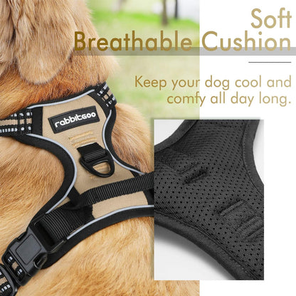 Zero-Pull Adjustable Dog Harness