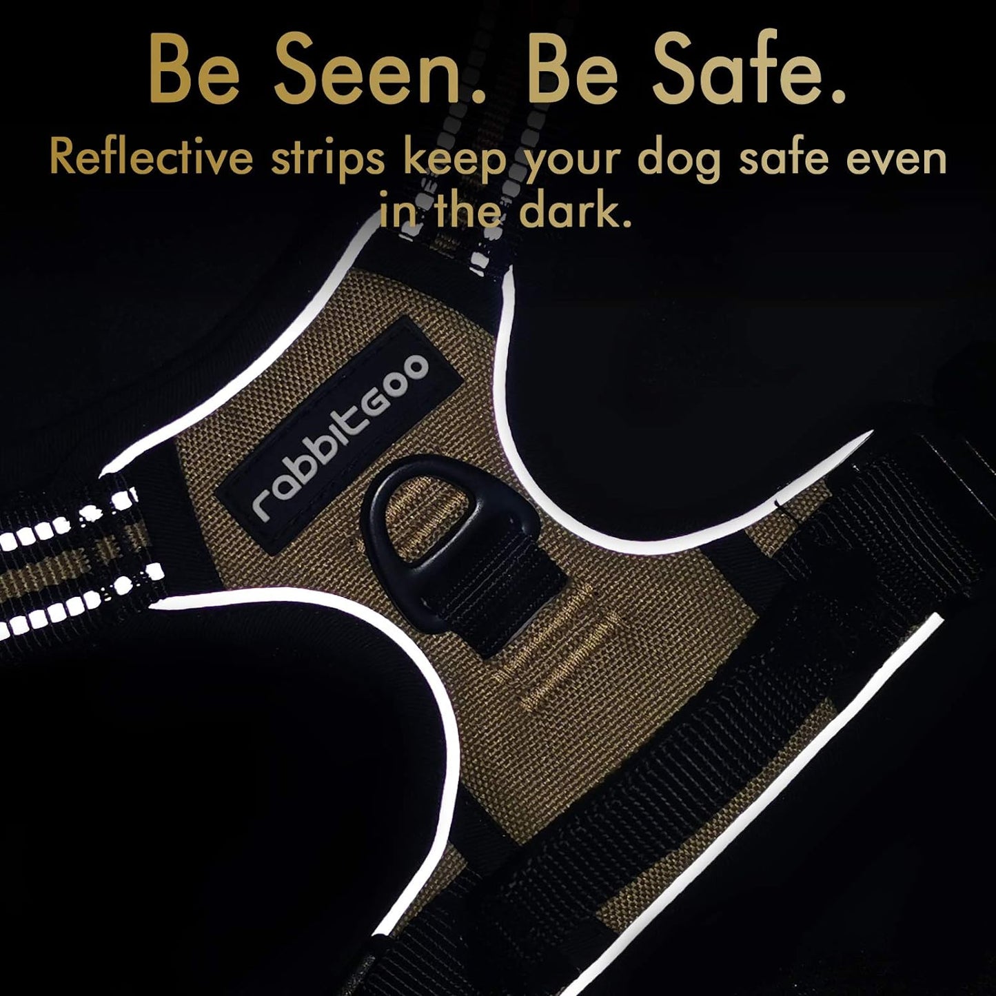 Zero-Pull Adjustable Dog Harness