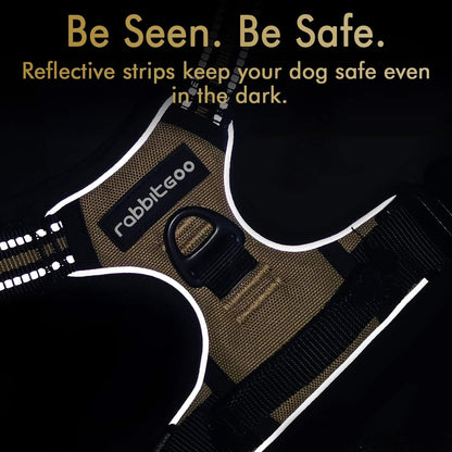 Zero-Pull Adjustable Dog Harness