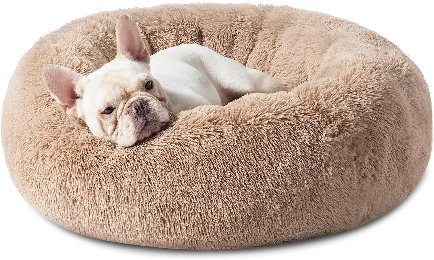 Anti-Slip Round Fluffy Pet Bed