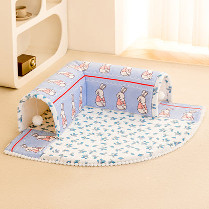 Cat Tunnel Playing Pad